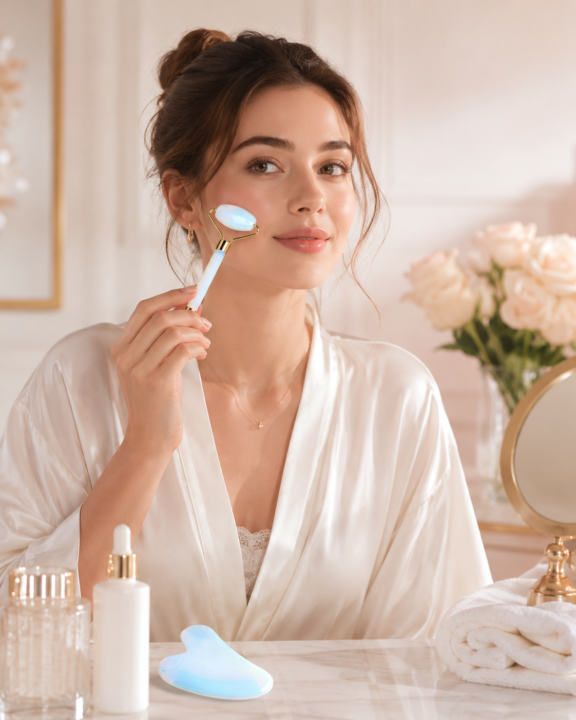 Face Opal Roller Set