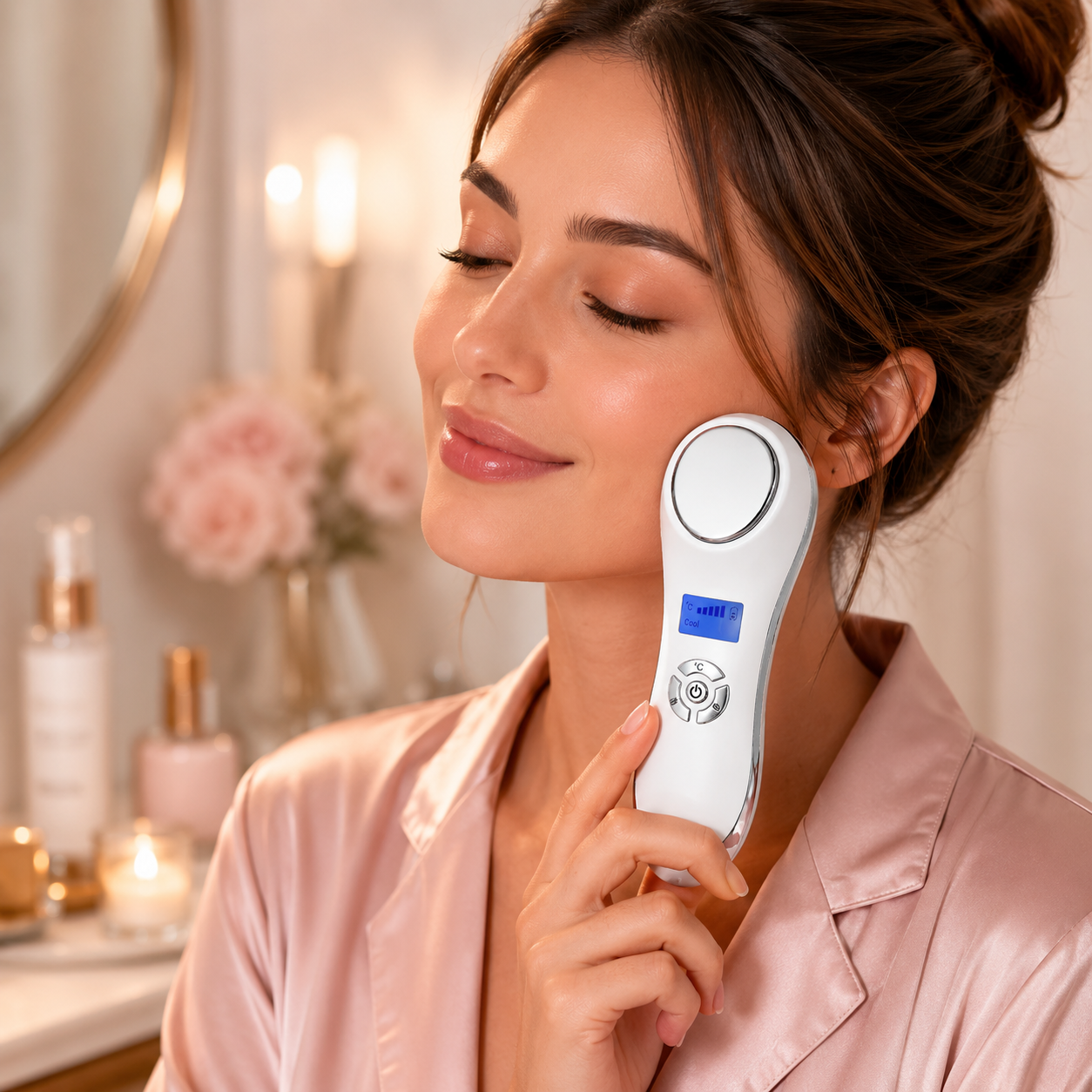 Ultrasonic Face Lift Skin Tightening Deep Facial Device