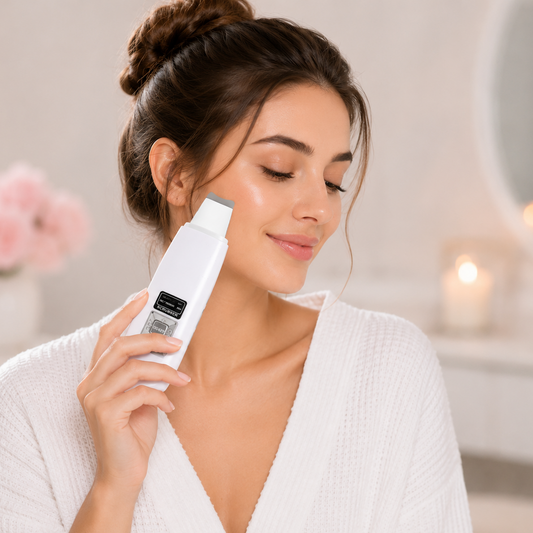 Ultrasonic Skin Scrubber for Deep Pore Cleansing