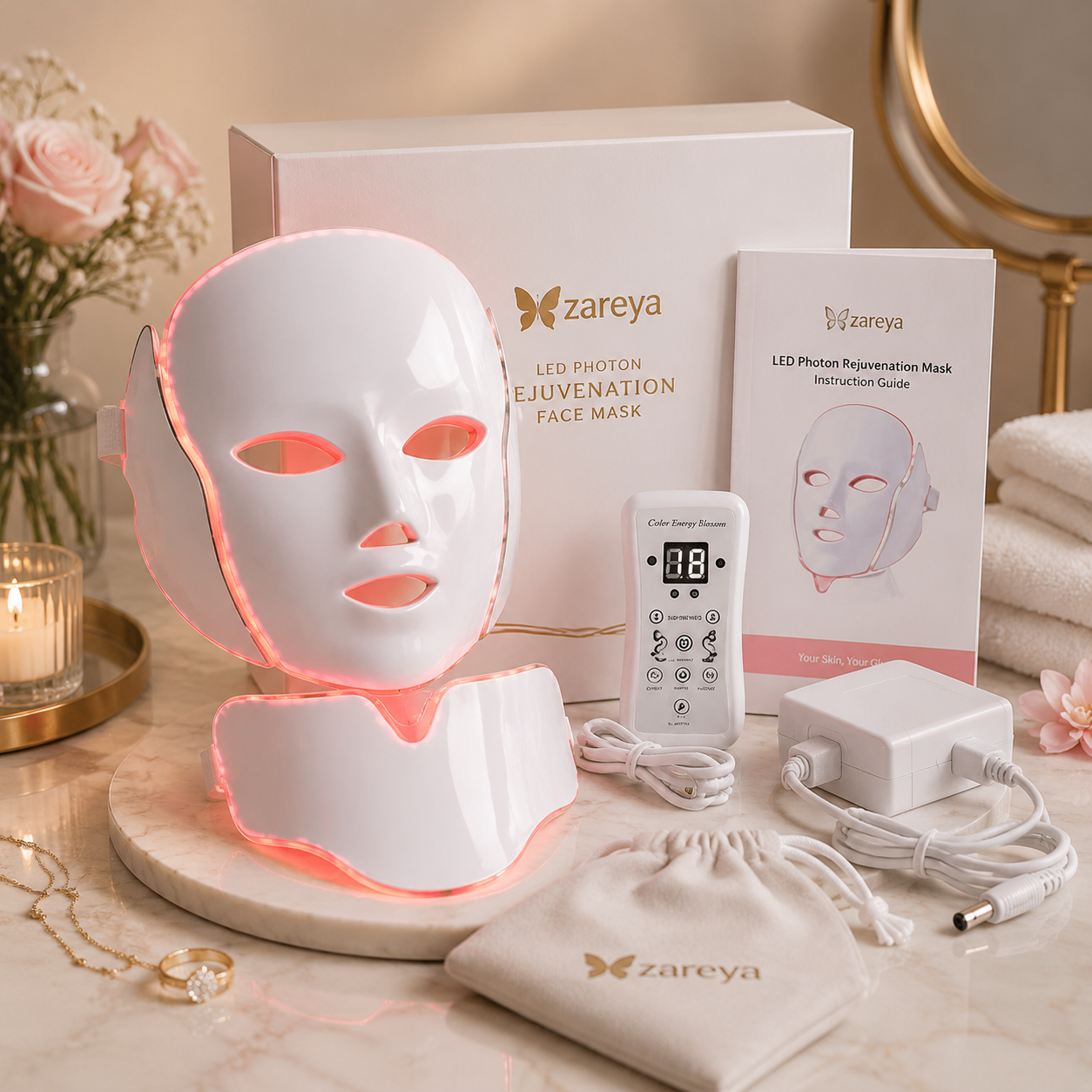 LED Photon Rejuvenation Face Mask