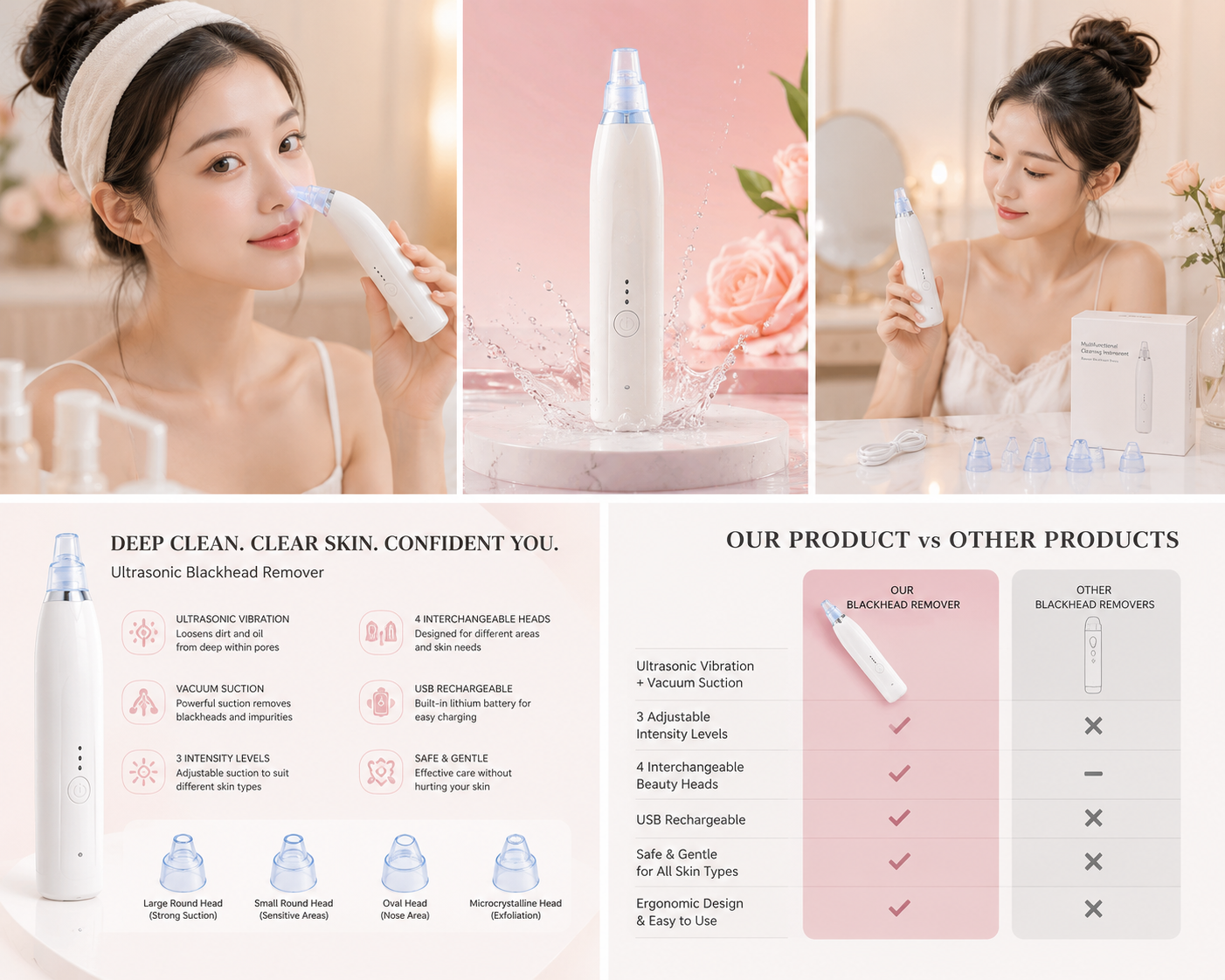 Acne Blackhead Suction Remover