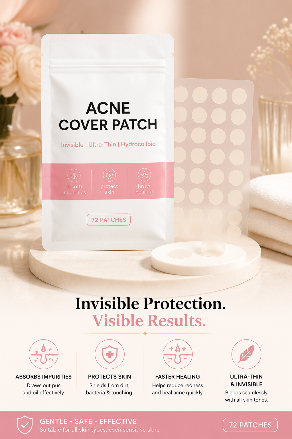Acne Cover Patch (72pc)