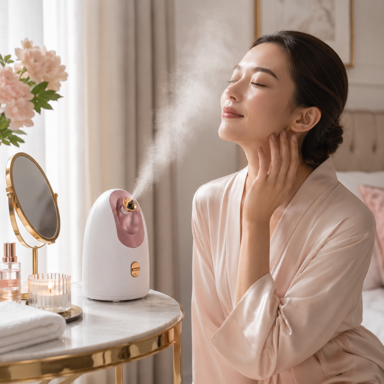 Hot and Cold Face Steamer